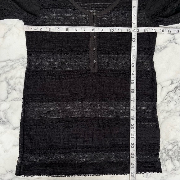 Denim & Supply Ralph Lauren Black Lace Top - Picture 6 of 8